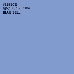 #829BCE - Blue Bell Color Image